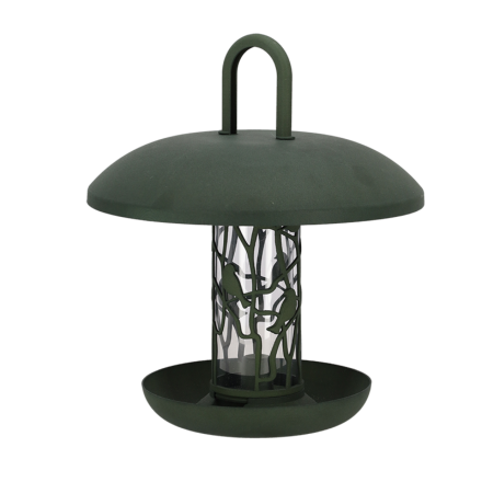 Futtersäule mit Schale - recycelt